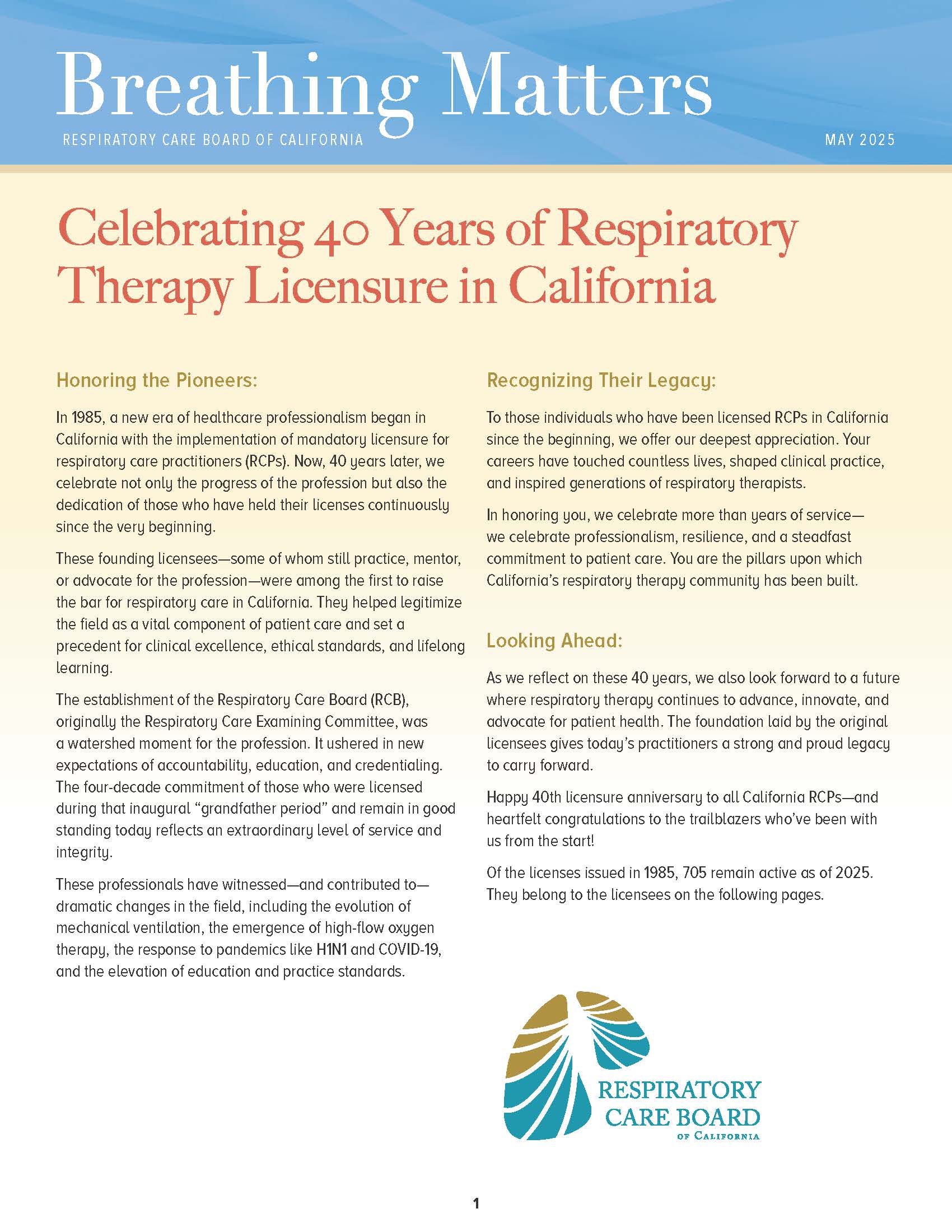 Breathing Matters May 2025