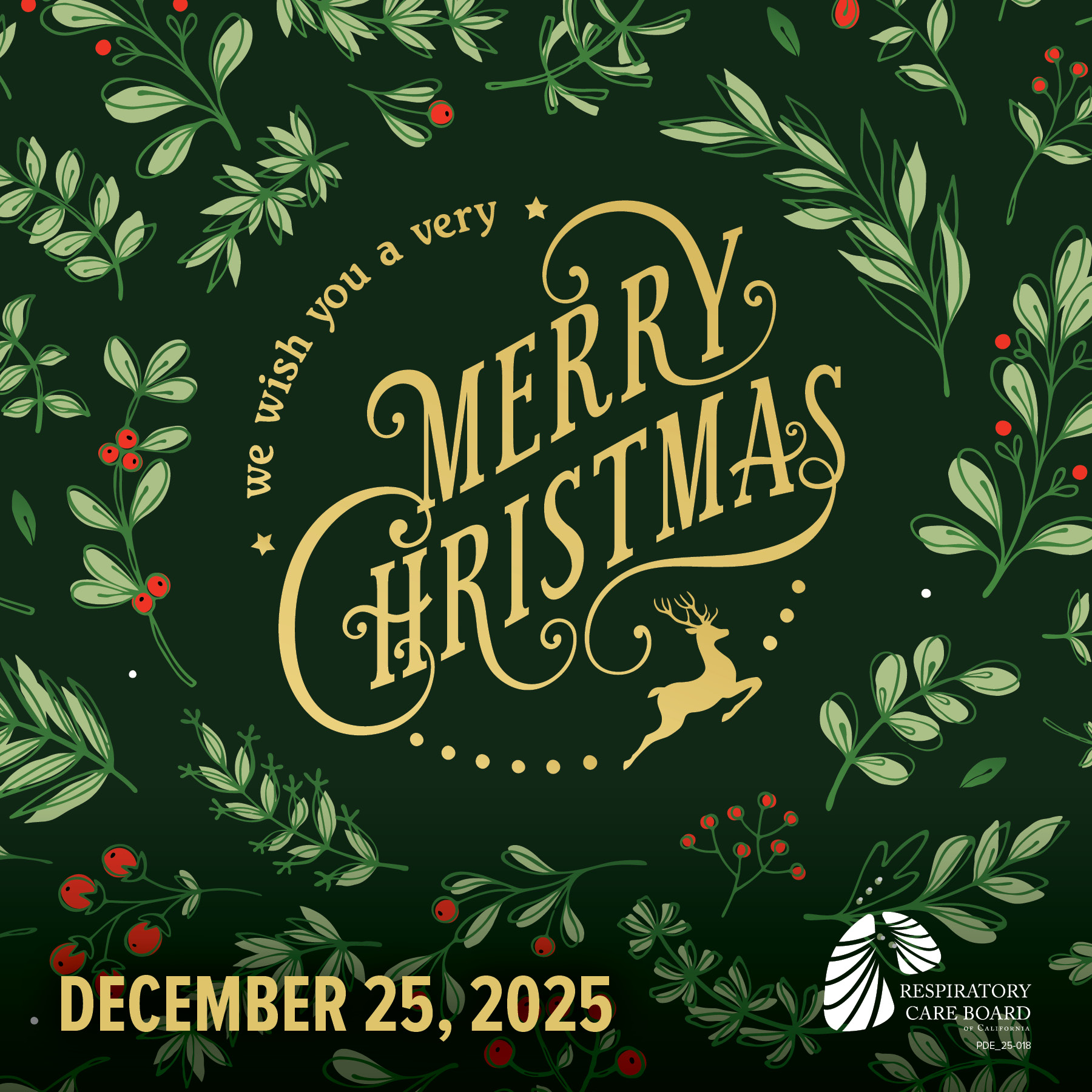 Merry Christmas from the Respiratory Care Board